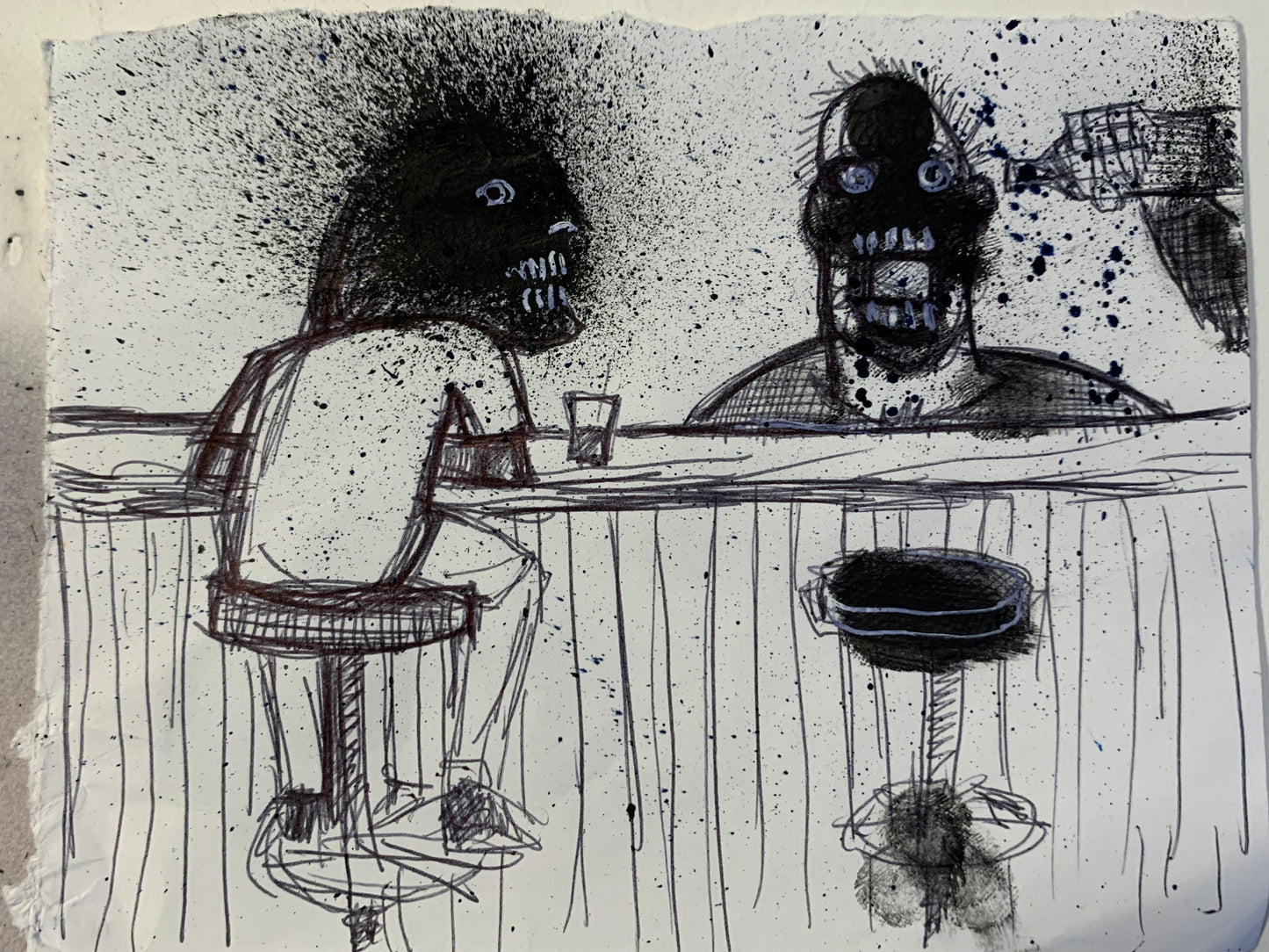 Bar sketch