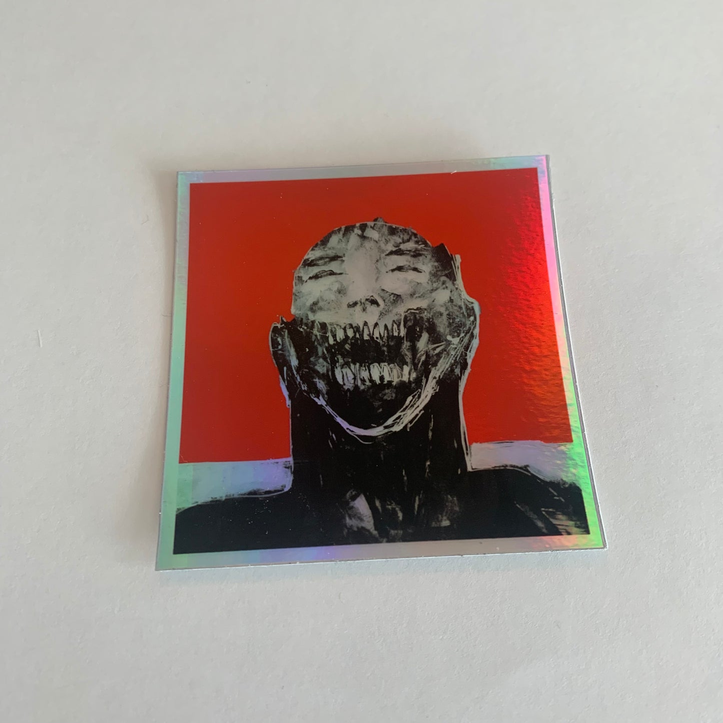 Traitor, holo sticker