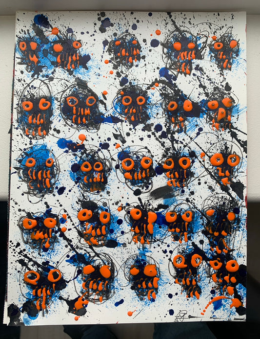 Expressive skulls 12