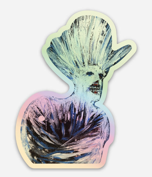 Panic, holo sticker *restocked