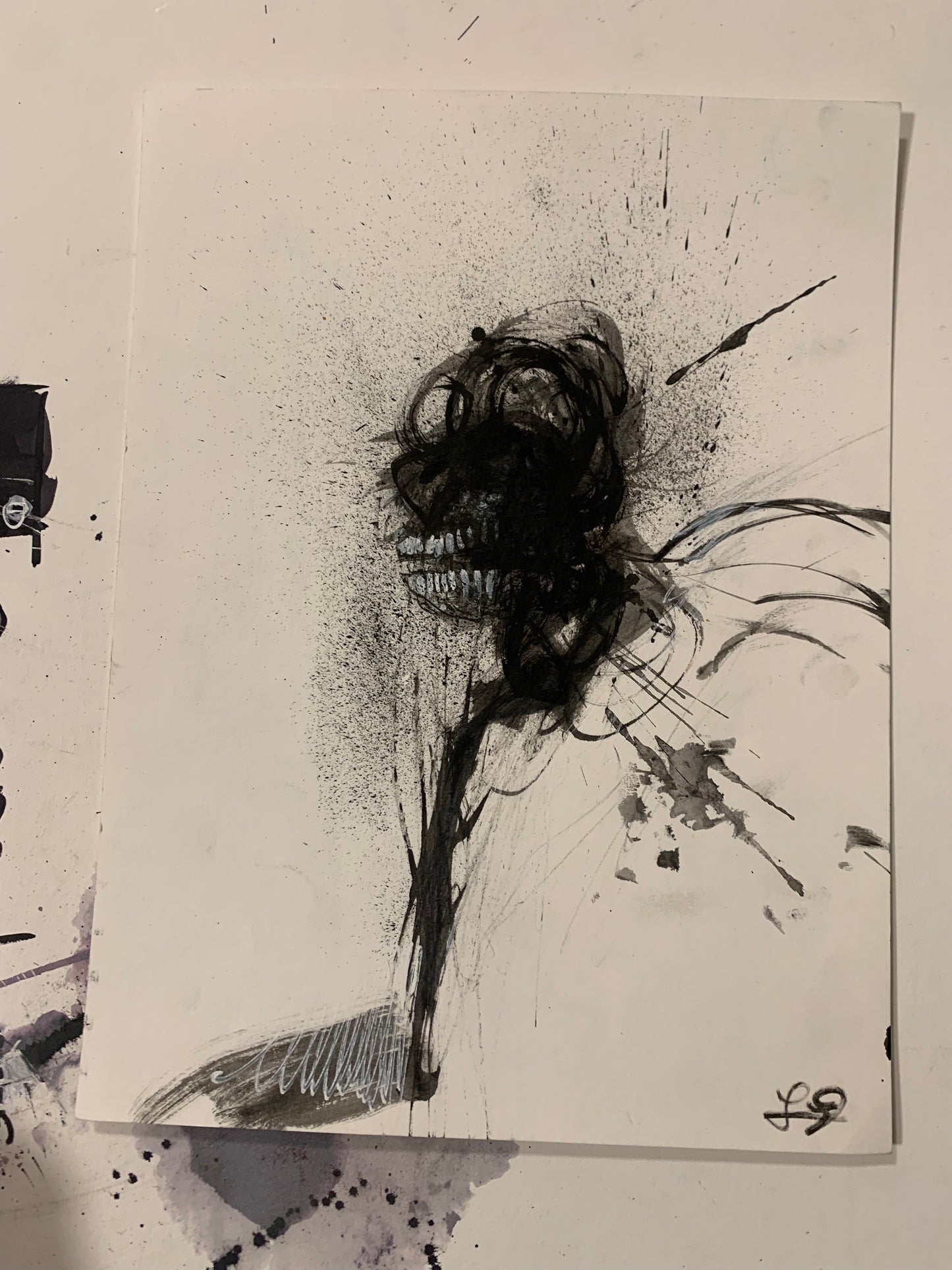 Dark figure
