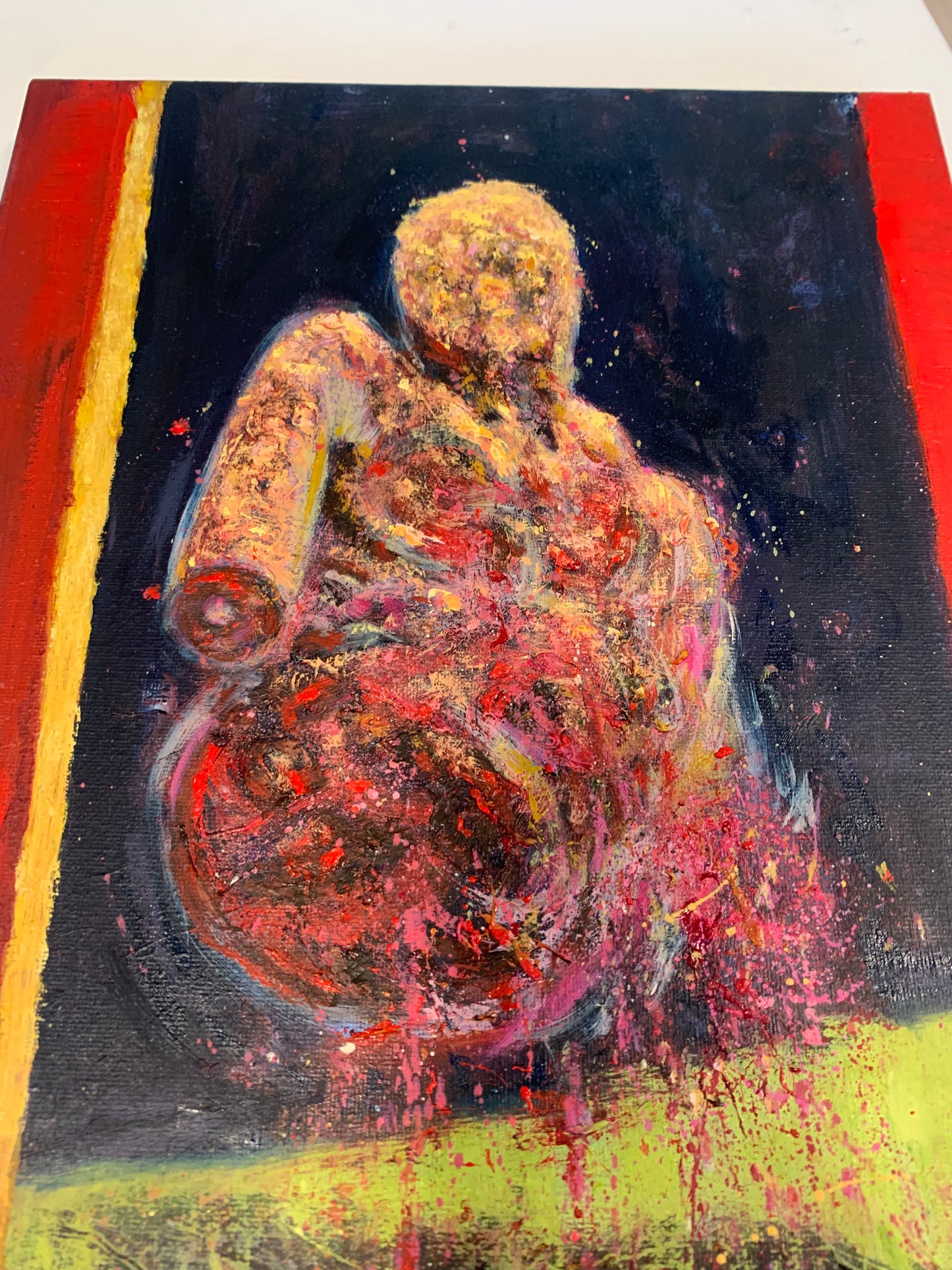 Heartbreak, 11x18 oil painting