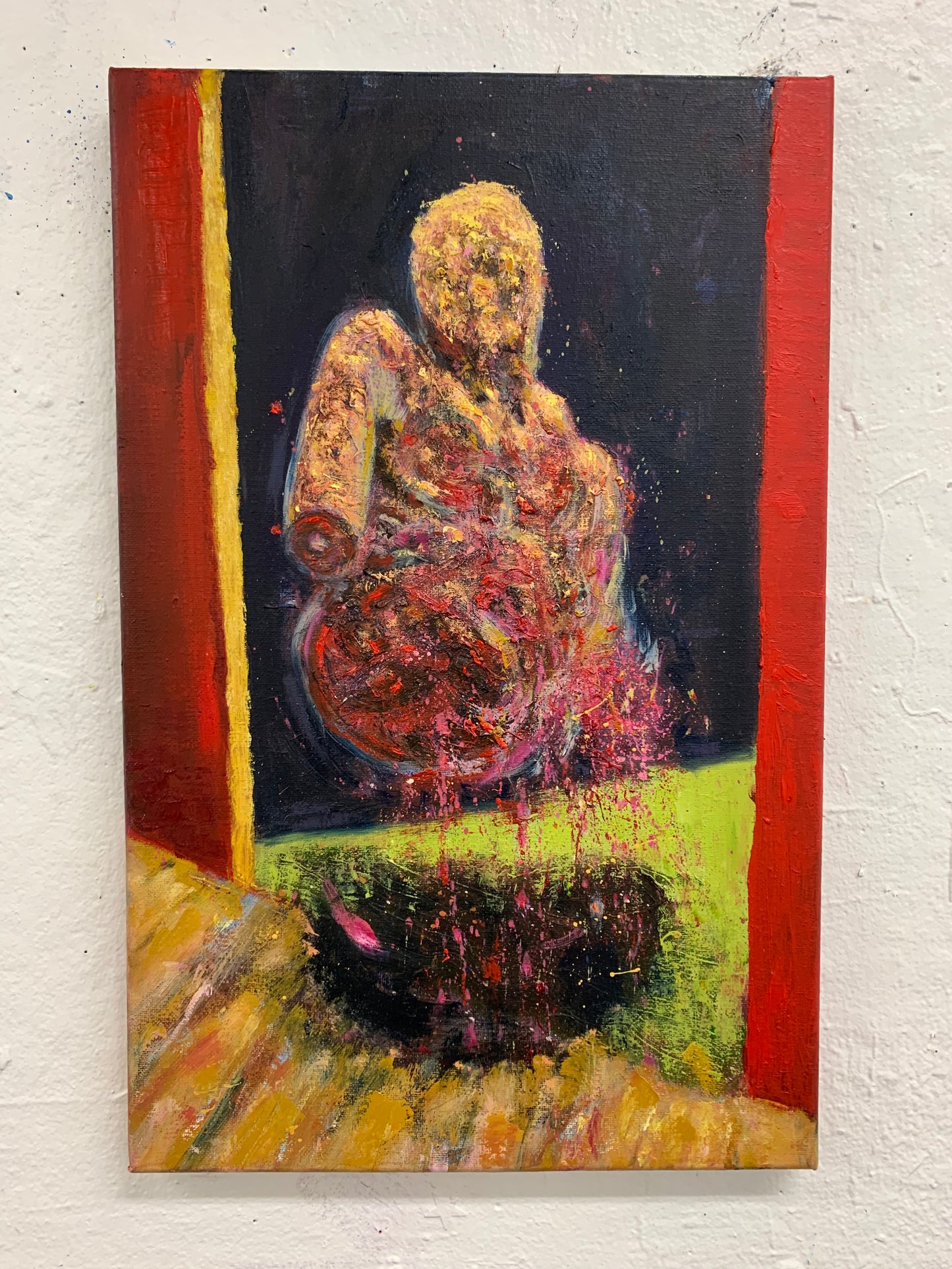 Heartbreak, 11x18 oil painting