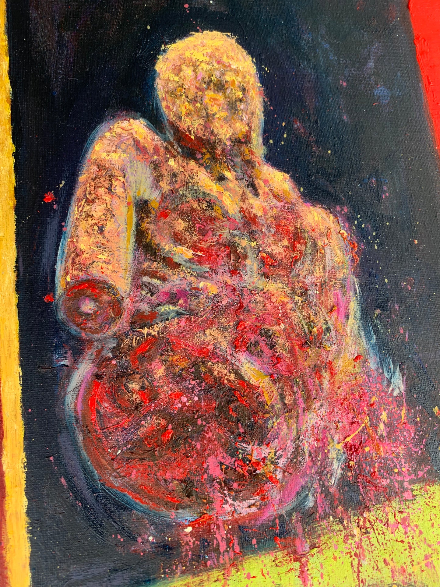 Heartbreak, 11x18 oil painting