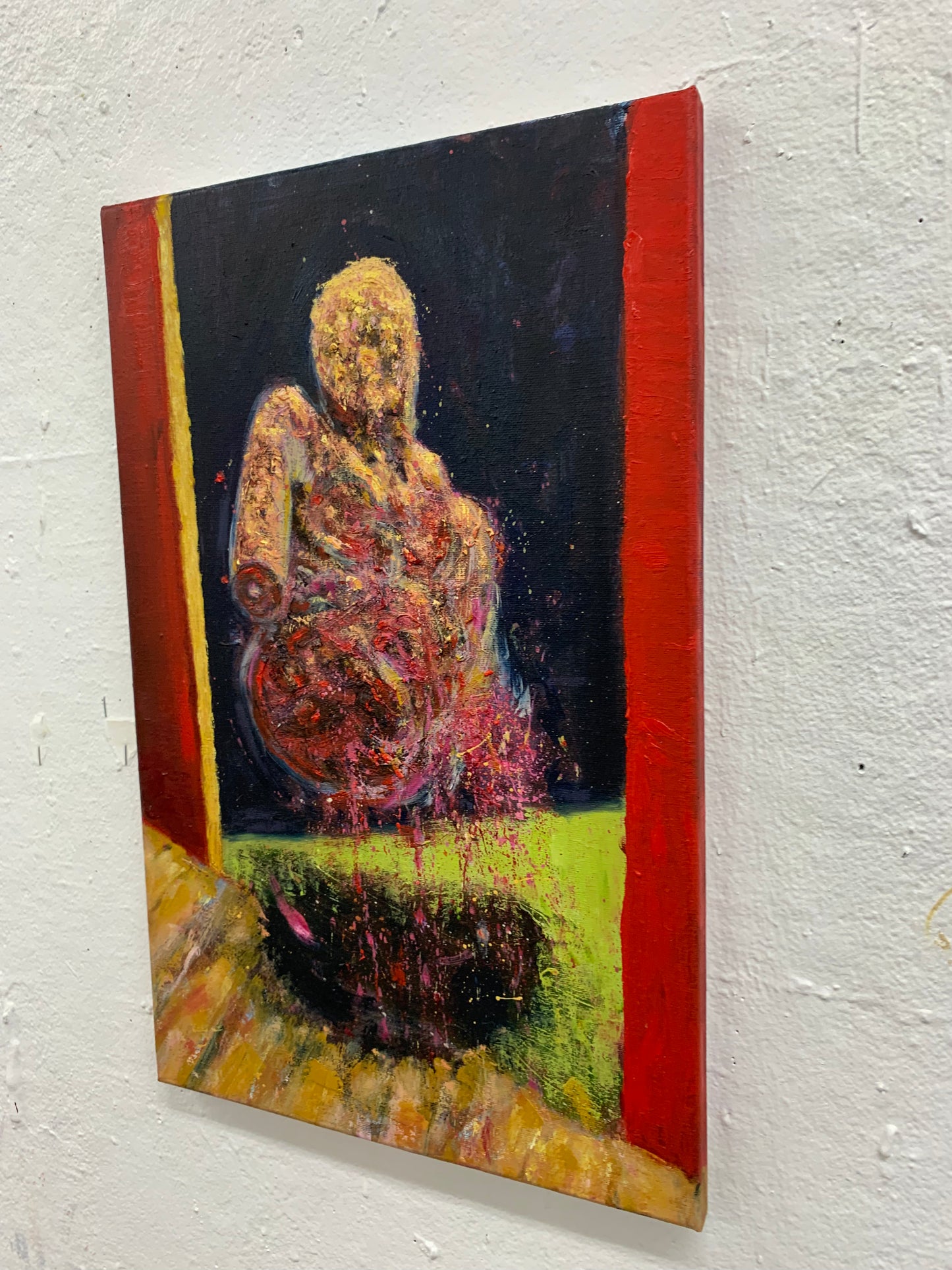 Heartbreak, 11x18 oil painting