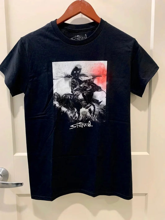 COWBOY. W/ RED SPRAY
