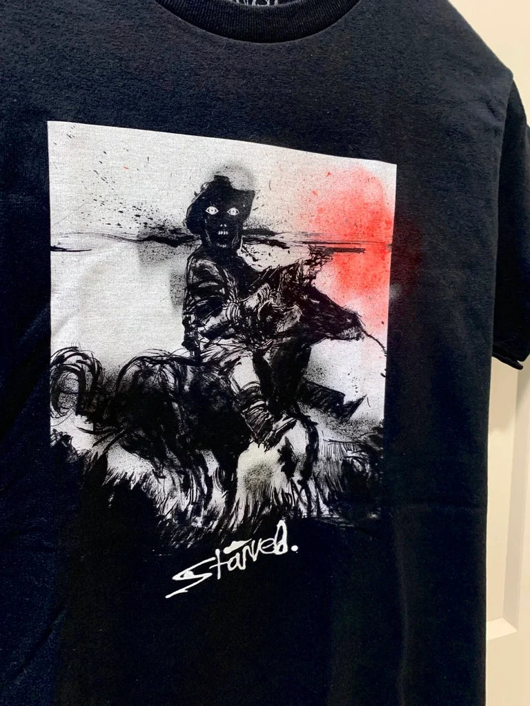 COWBOY. W/ RED SPRAY