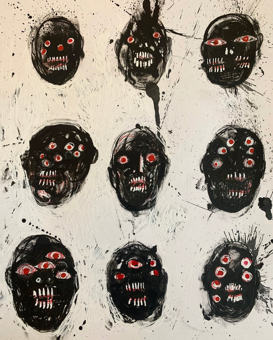 Faces ii, Print
