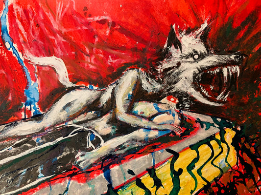 Man-eater iii, print