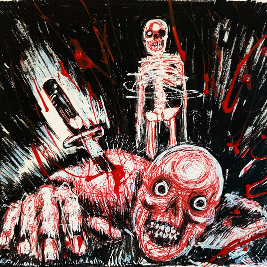 Betrayal, embellished print