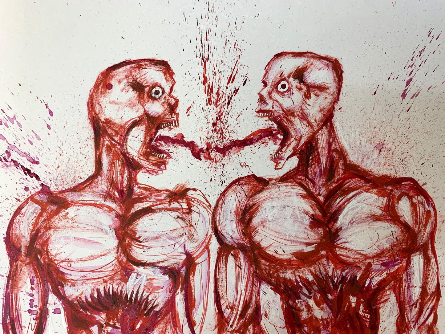 Violent Argument, Print