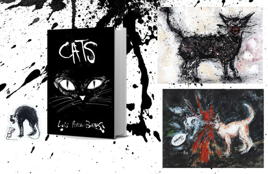 CATS BUNDLE w/ ink sketch