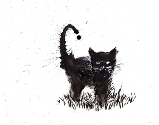 Black Cat, Print