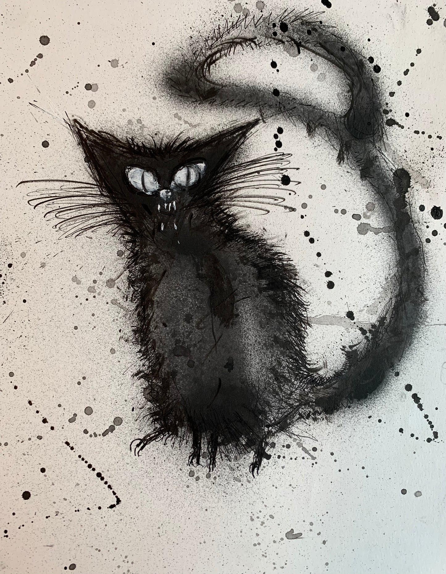 BLACK CAT larger drawings