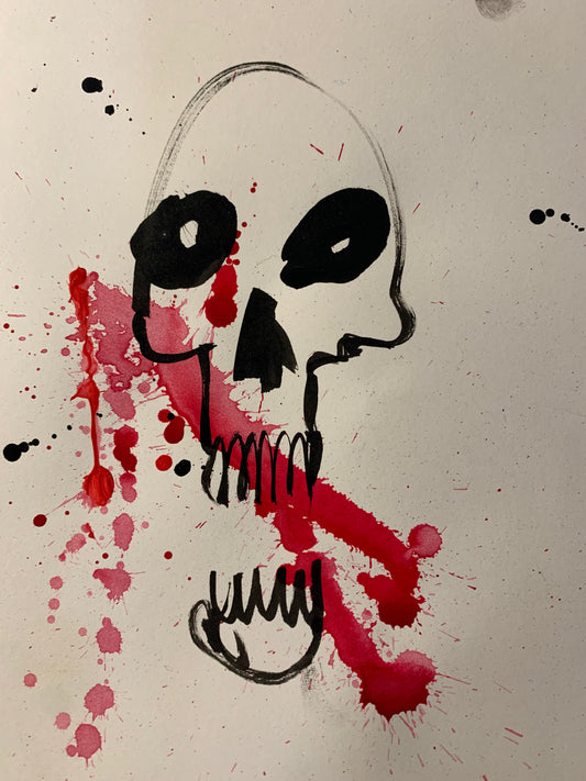 Skull sketch ii