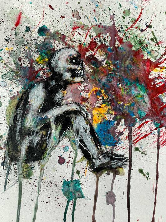 Condemned III, embellished print