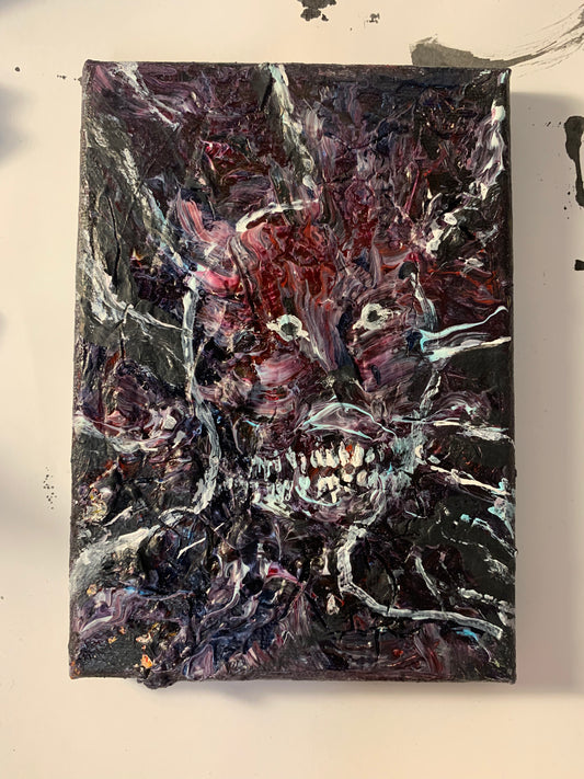 ABSTRACTED FIGURE small canvas ii