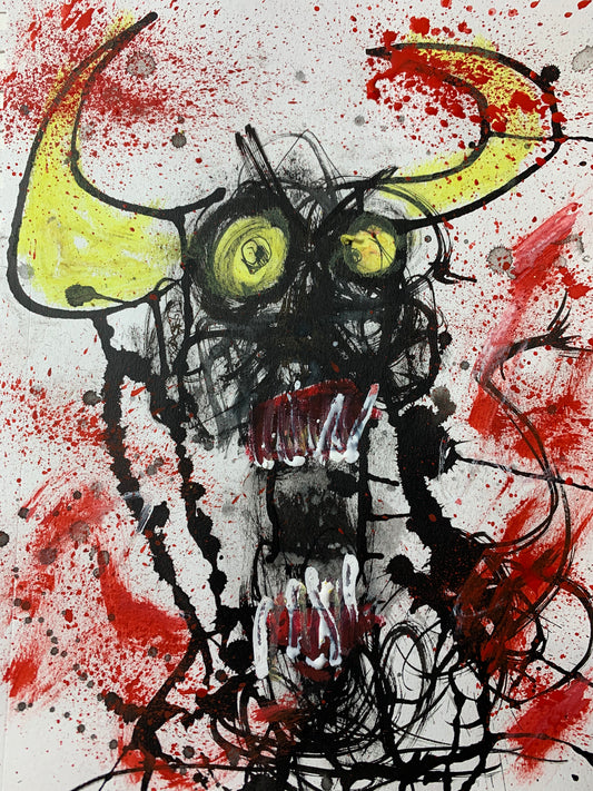TORO ENFADADO