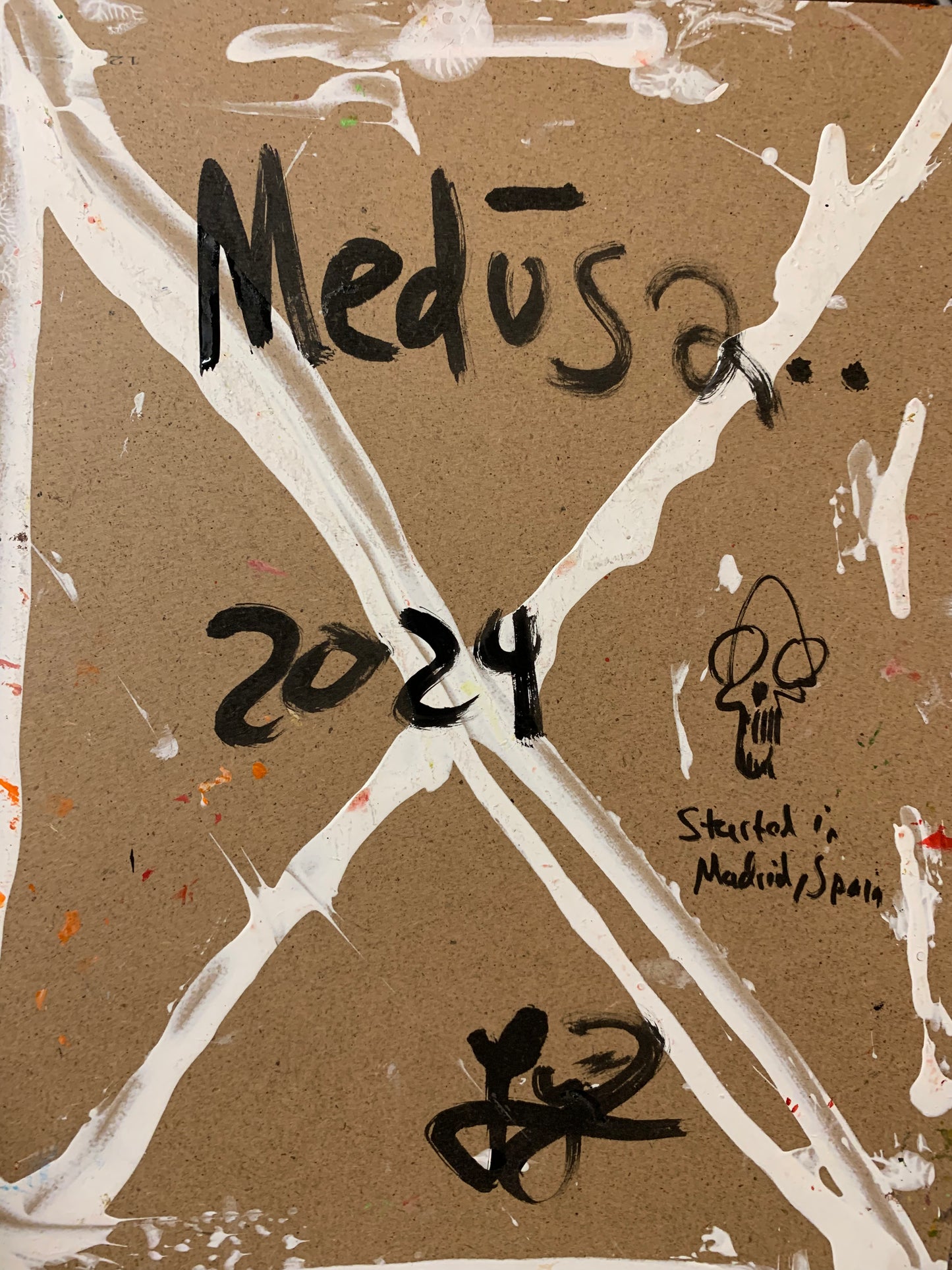 MEDUSA 11x14 canvas panel