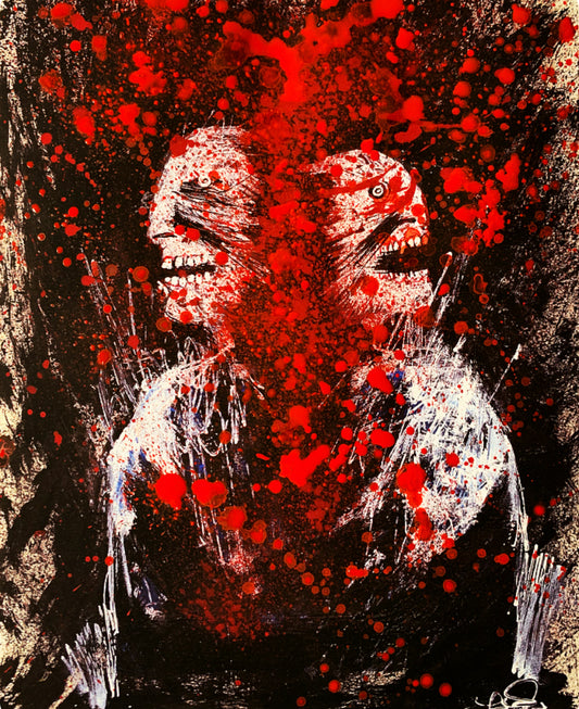 Split, embellished print