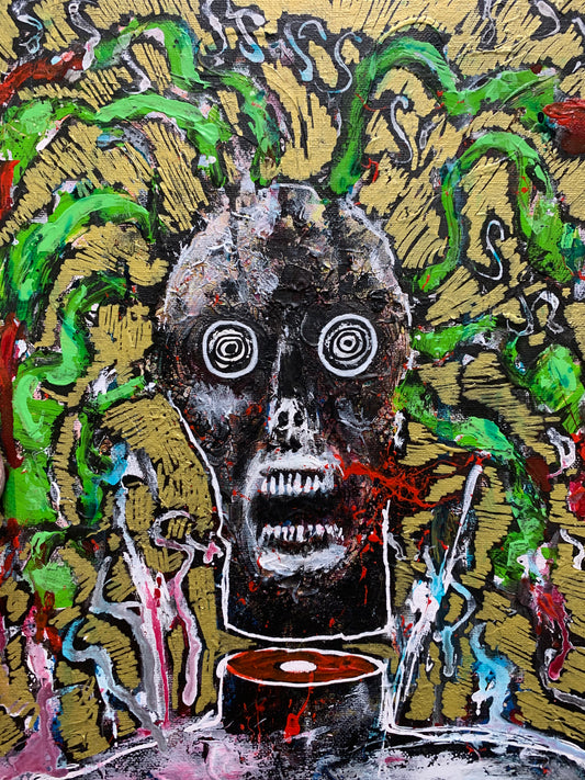 MEDUSA 11x14 canvas panel