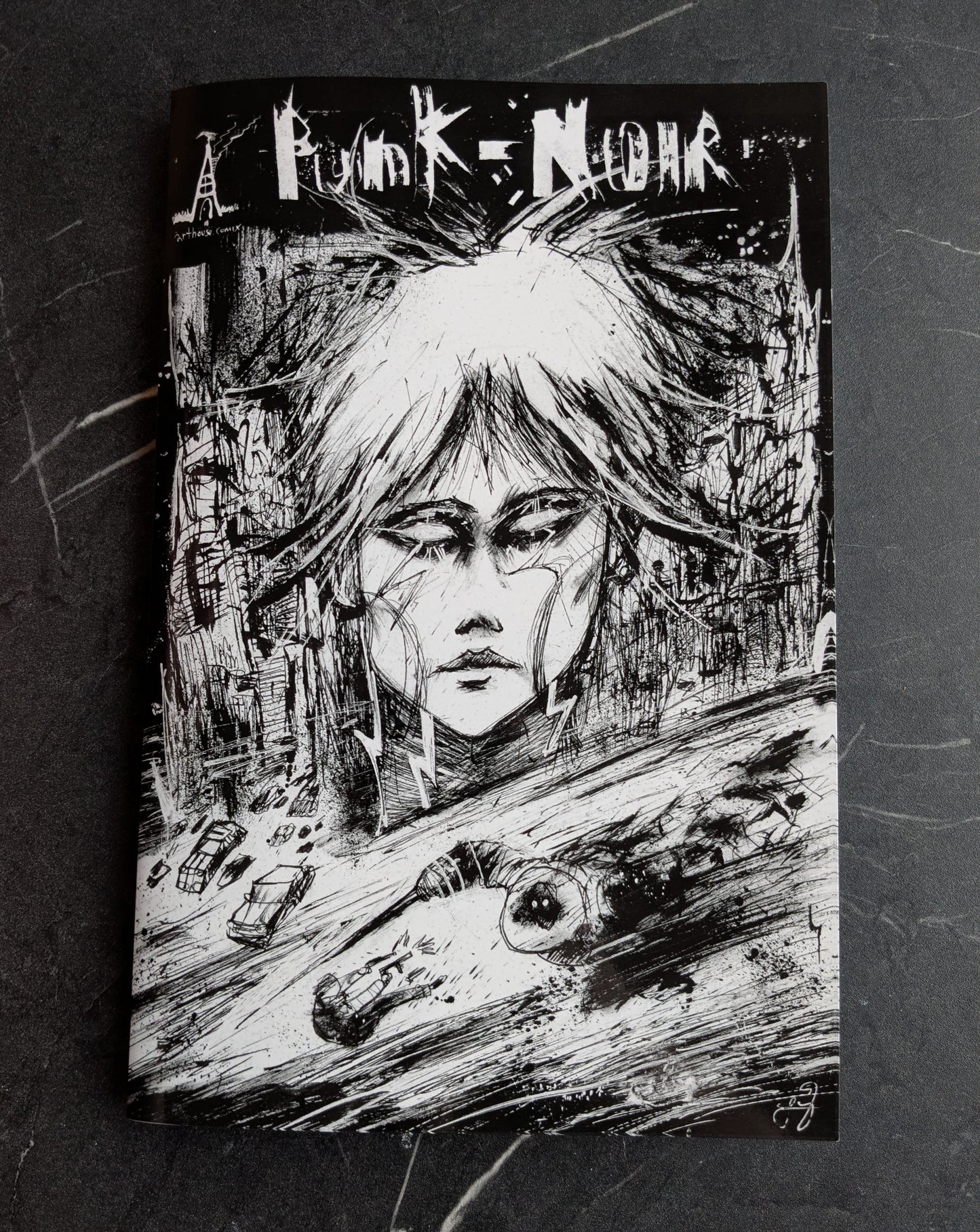 PUNK NOIR #1, A CYBERPUNK.COMIC