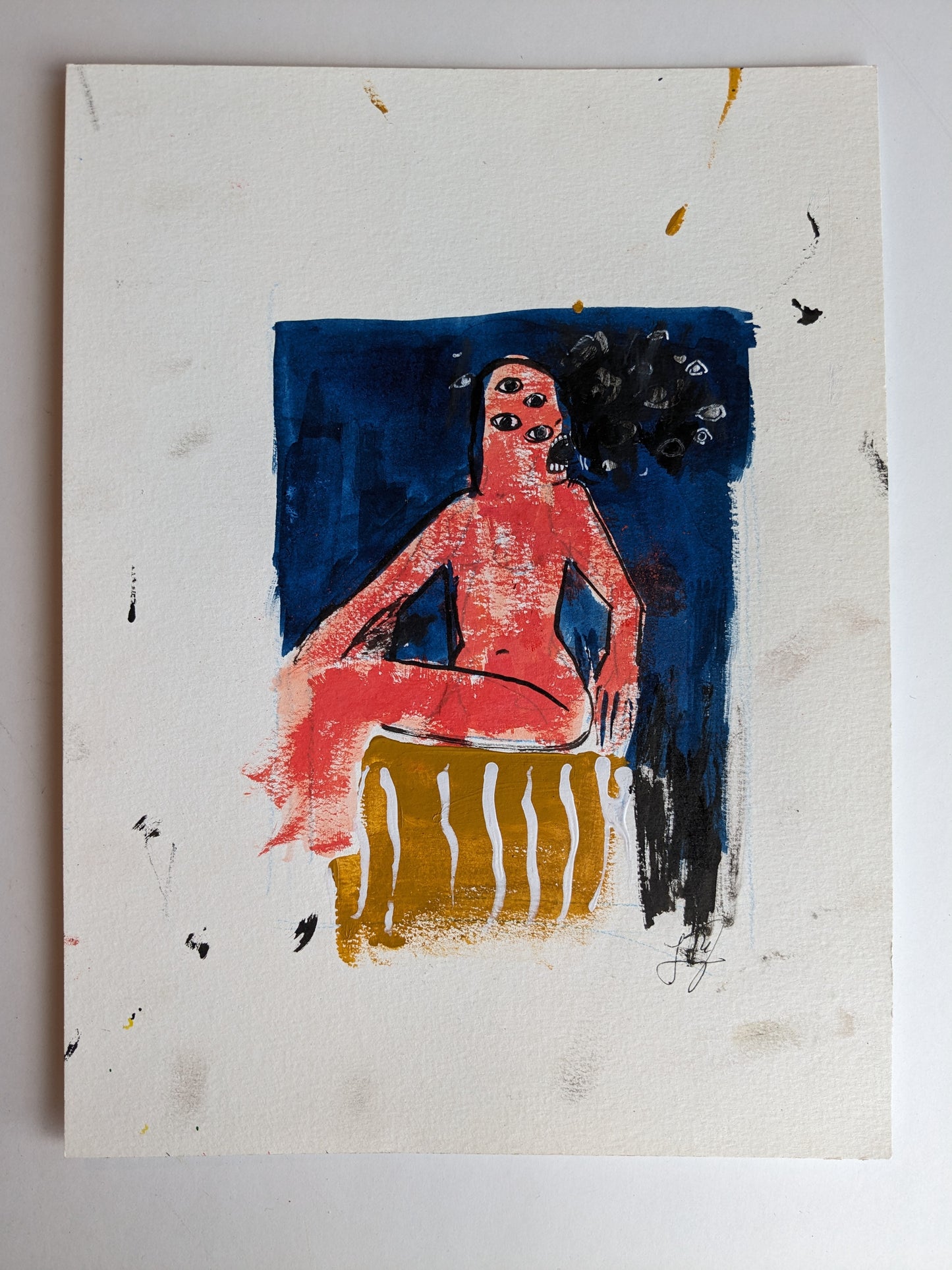 SEATED FIGURE