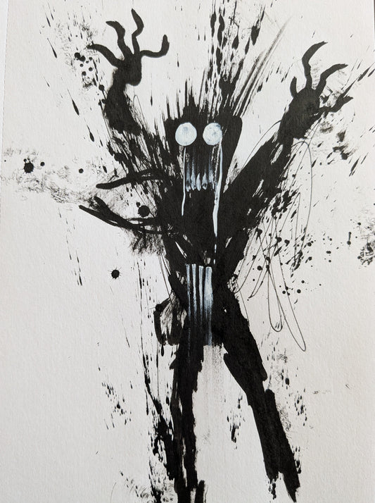 SAD INK MONSTER