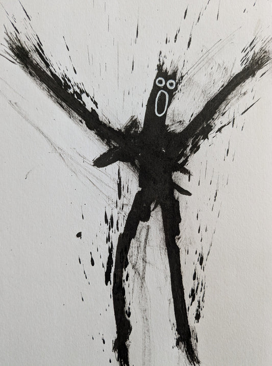 SAD INK MONSTER