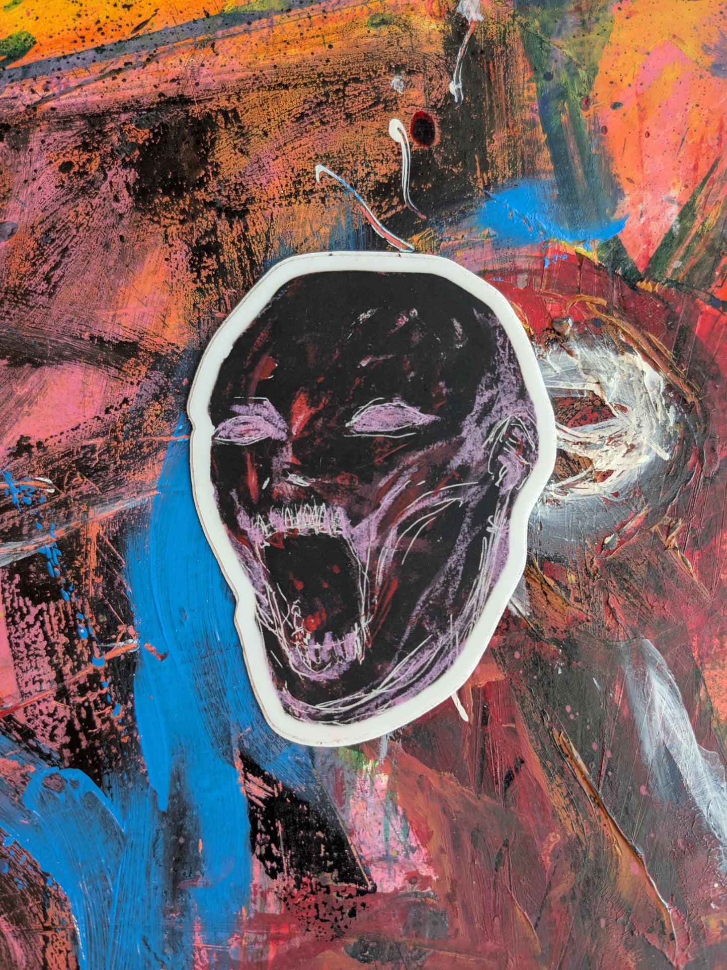 PEACEFUL SCREAM HEAD