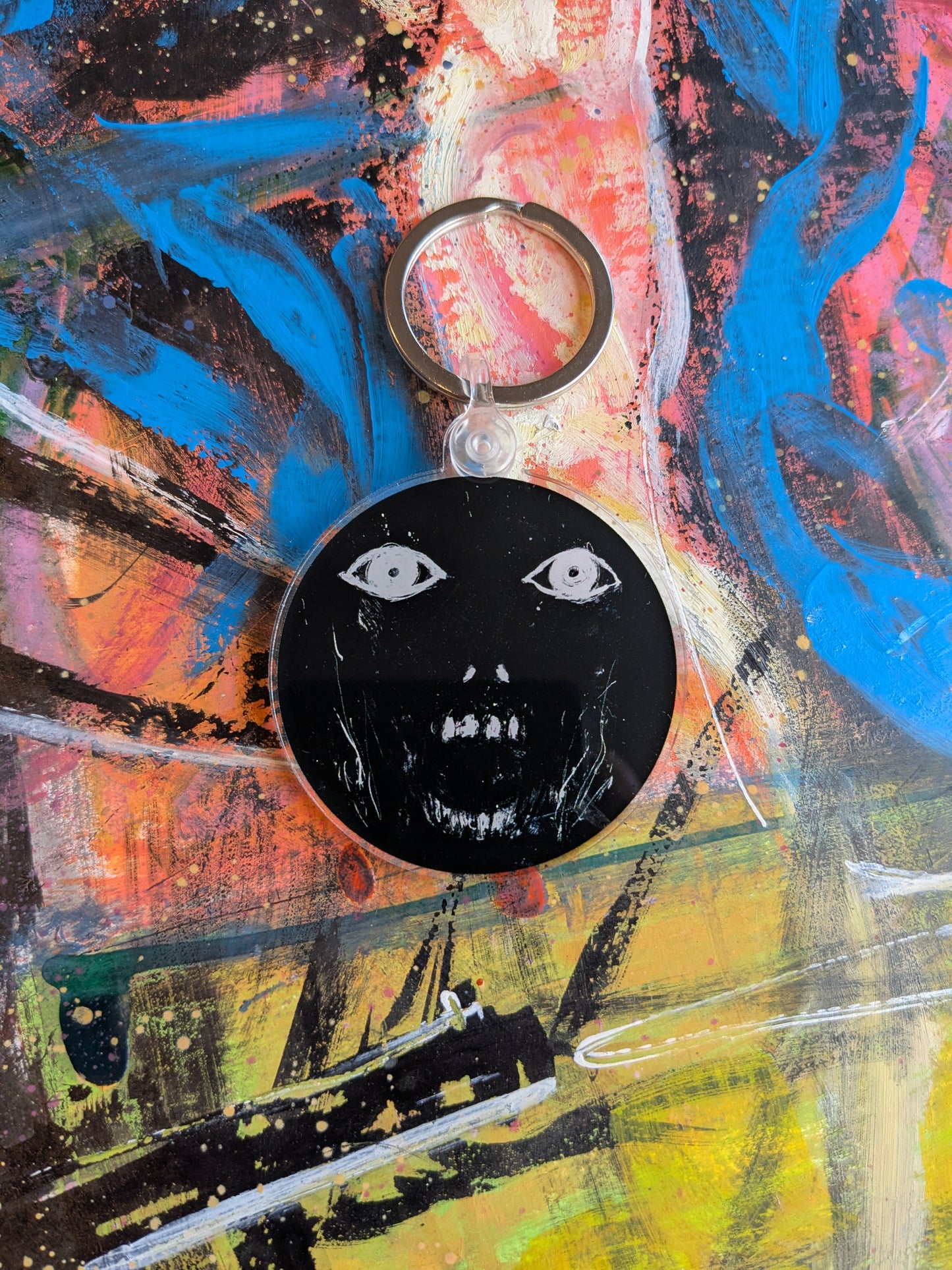 SOFT SCREAM KEYCHAIN