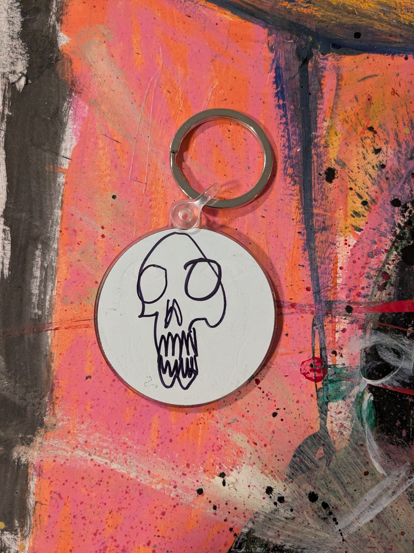 SOFT SCREAM KEYCHAIN