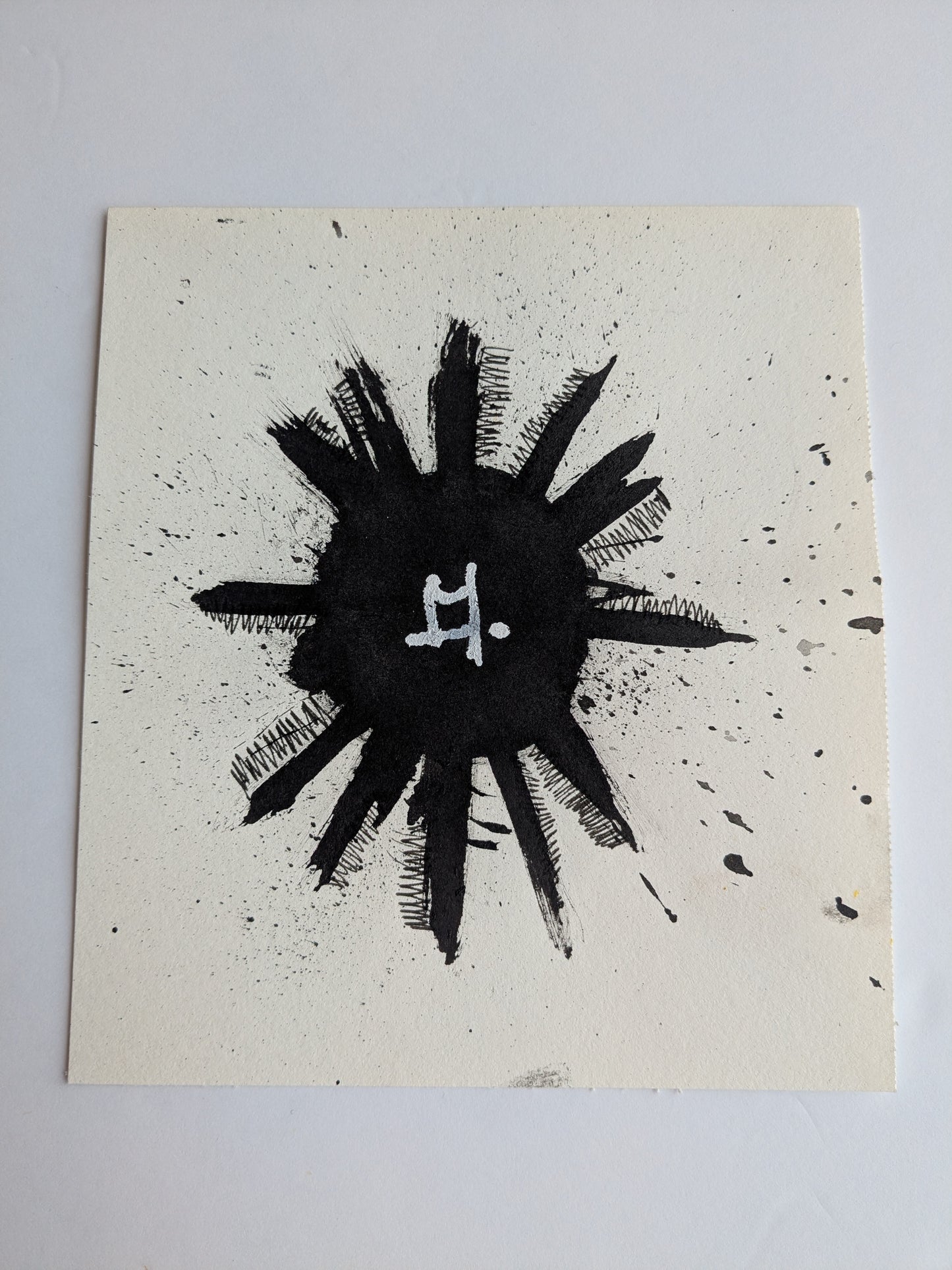 Chakra ink sketch