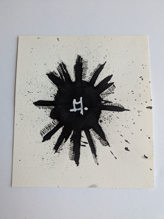 Chakra ink sketch