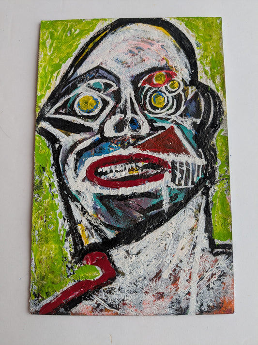 abstracted figure
