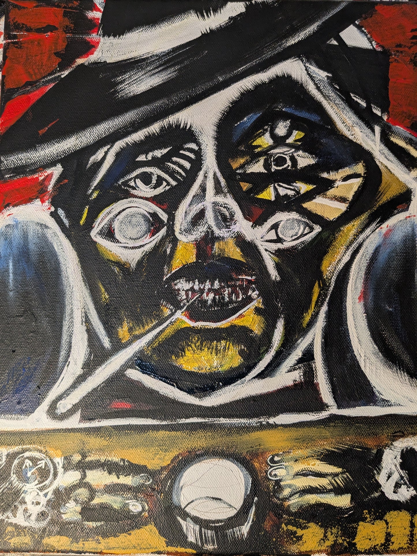 SMOKER'S BREAK 11X14