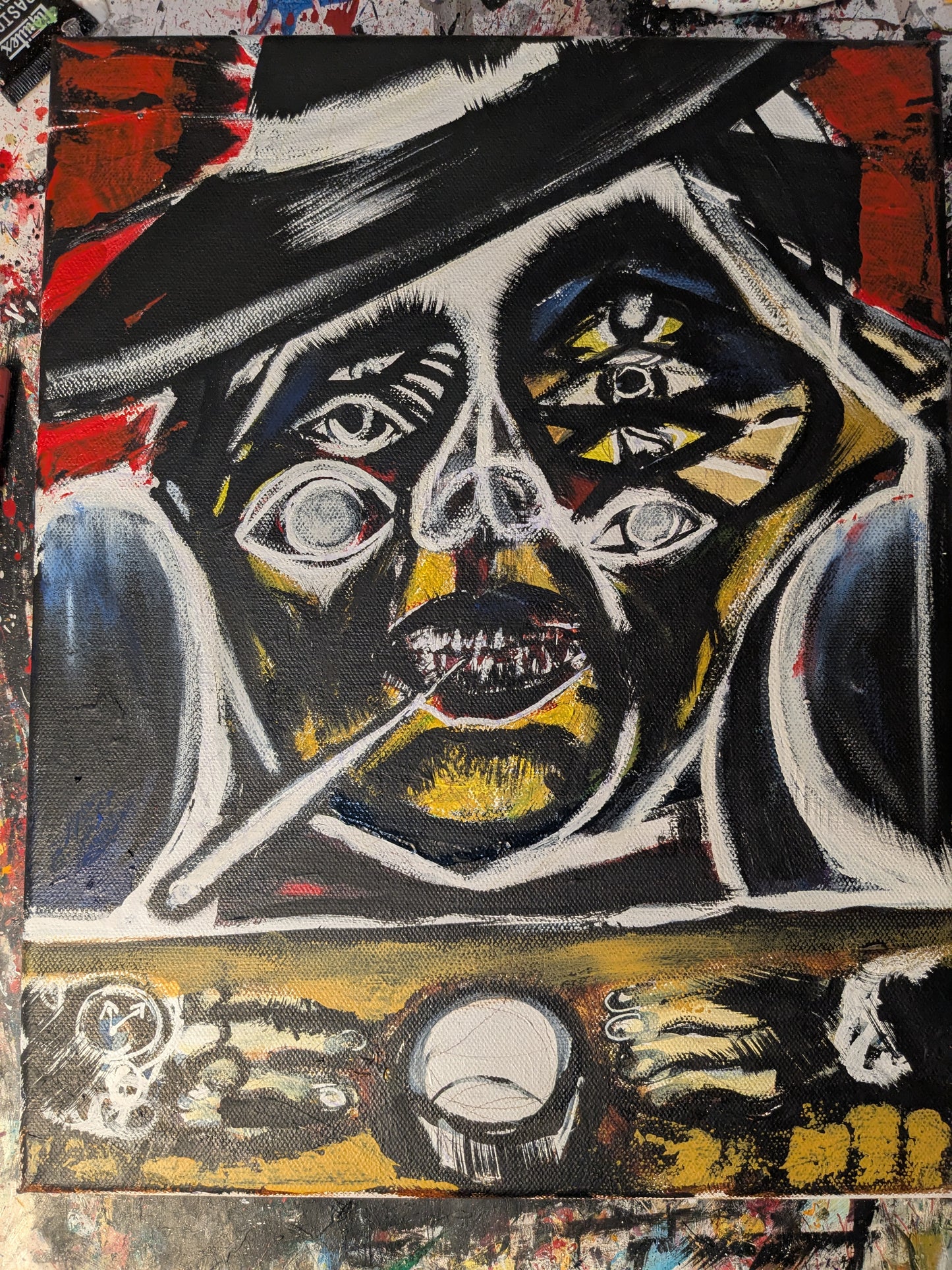 SMOKER'S BREAK 11X14