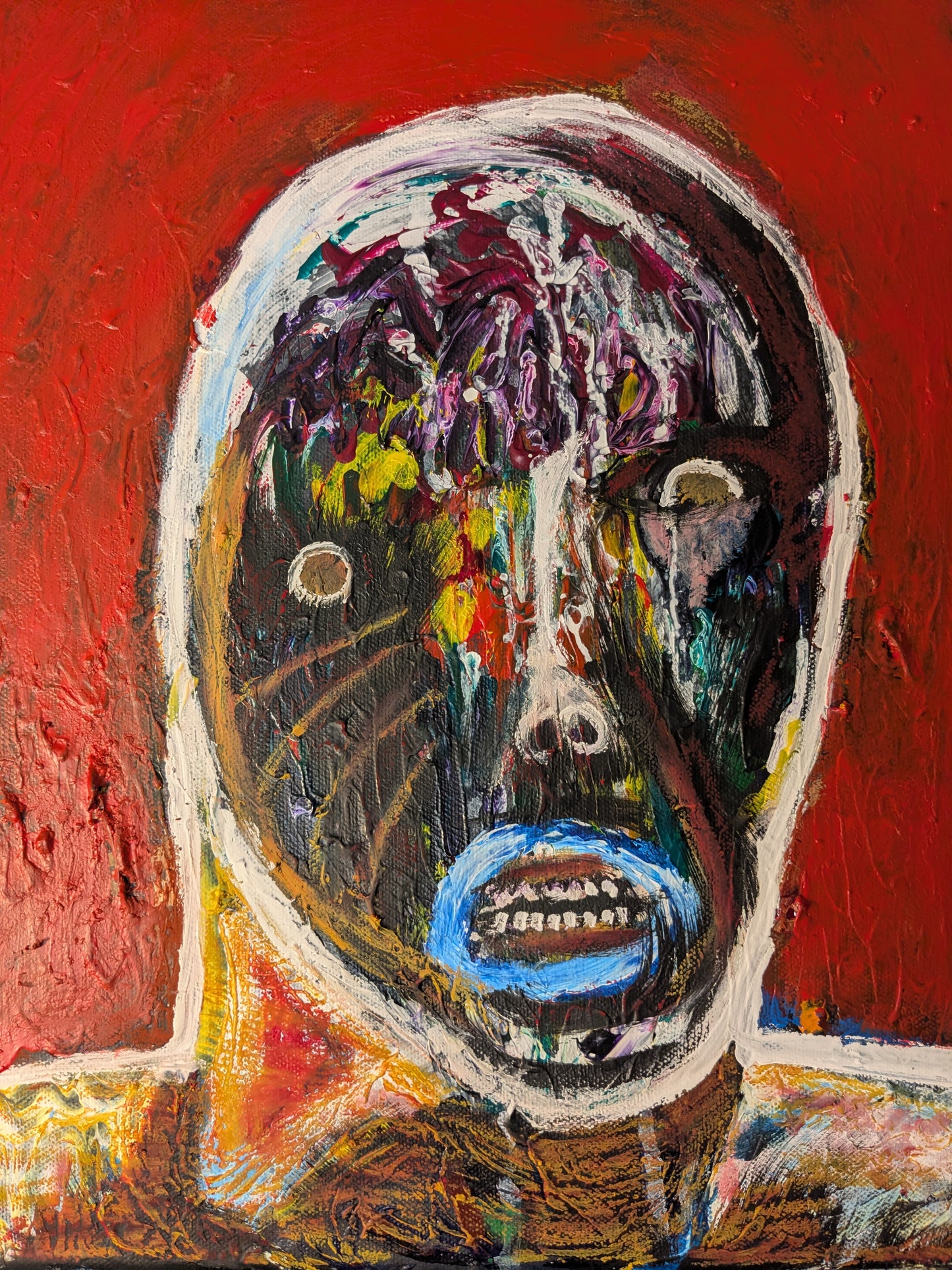DESTROYING MYSELF 11X14