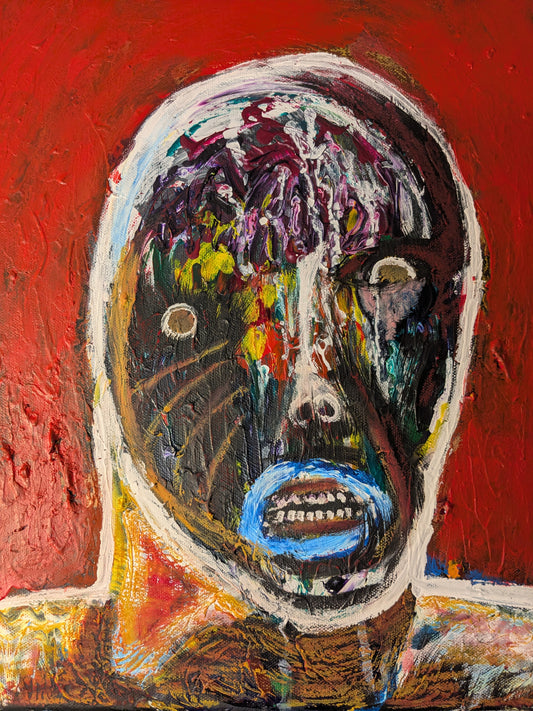 DESTROYING MYSELF 11X14