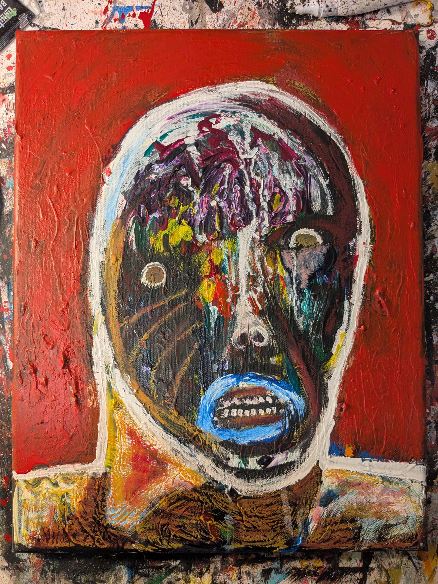 DESTROYING MYSELF 11X14
