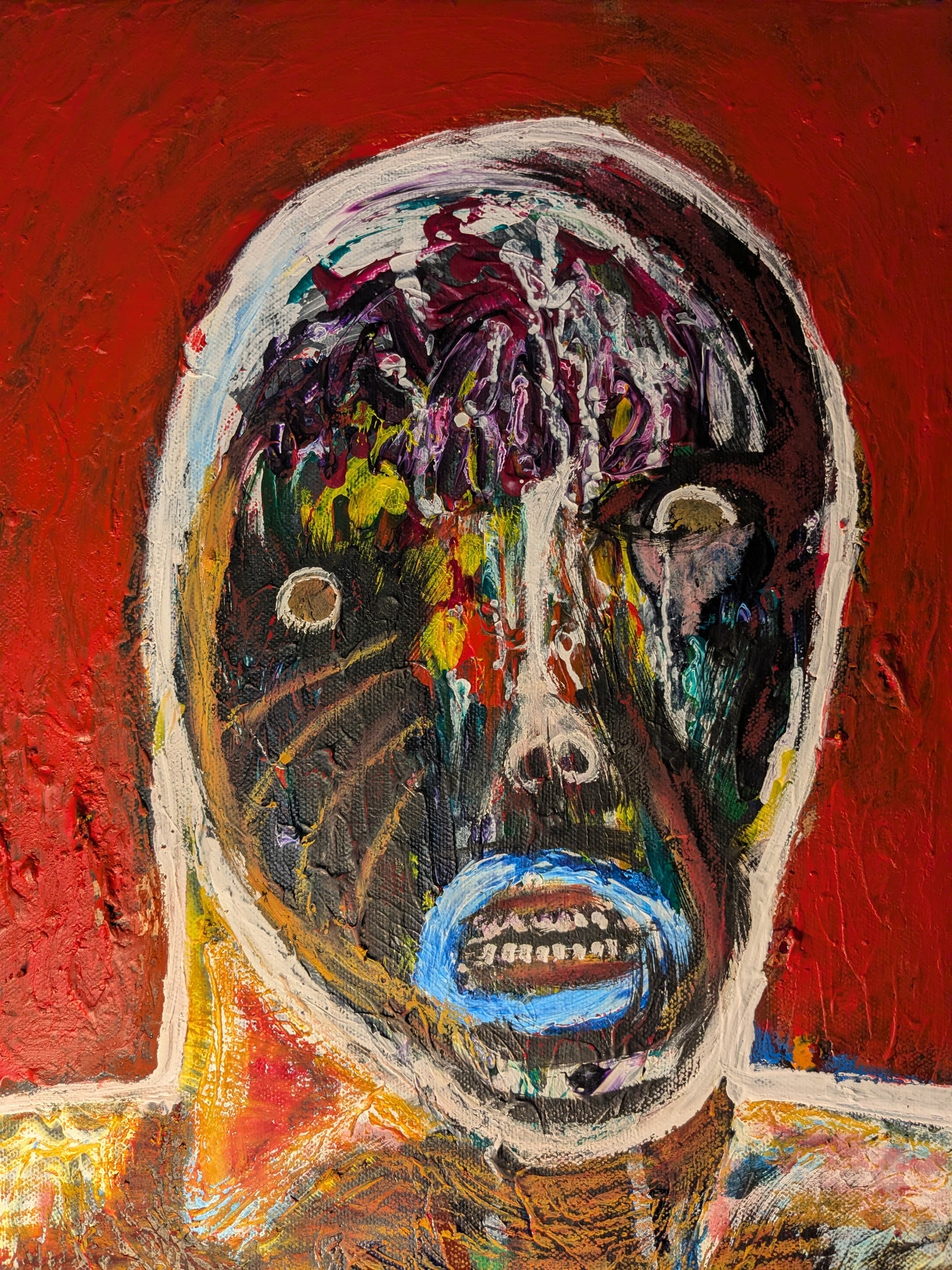 DESTROYING MYSELF 11X14