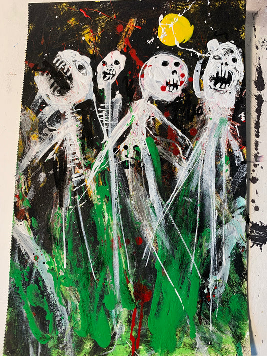 FIGURES AT NIGHT
