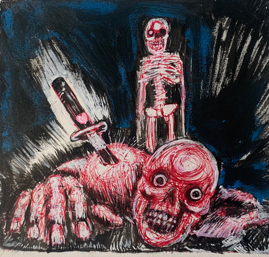 STABBED IN THE BACK