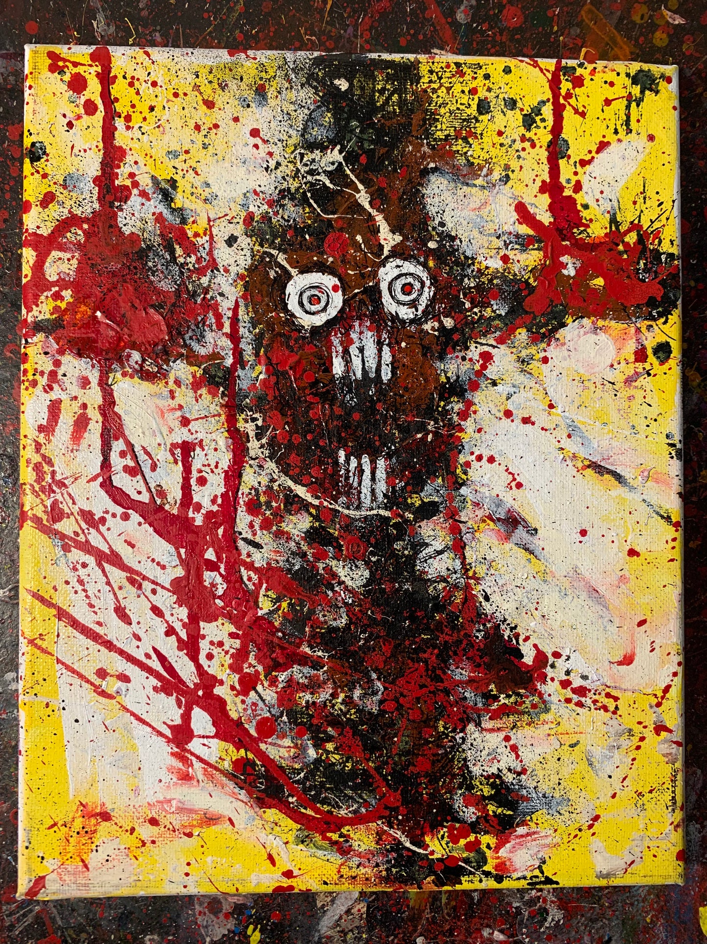 SHOCK, 8X10 CANVAS
