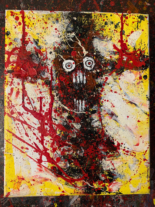 SHOCK, 8X10 CANVAS