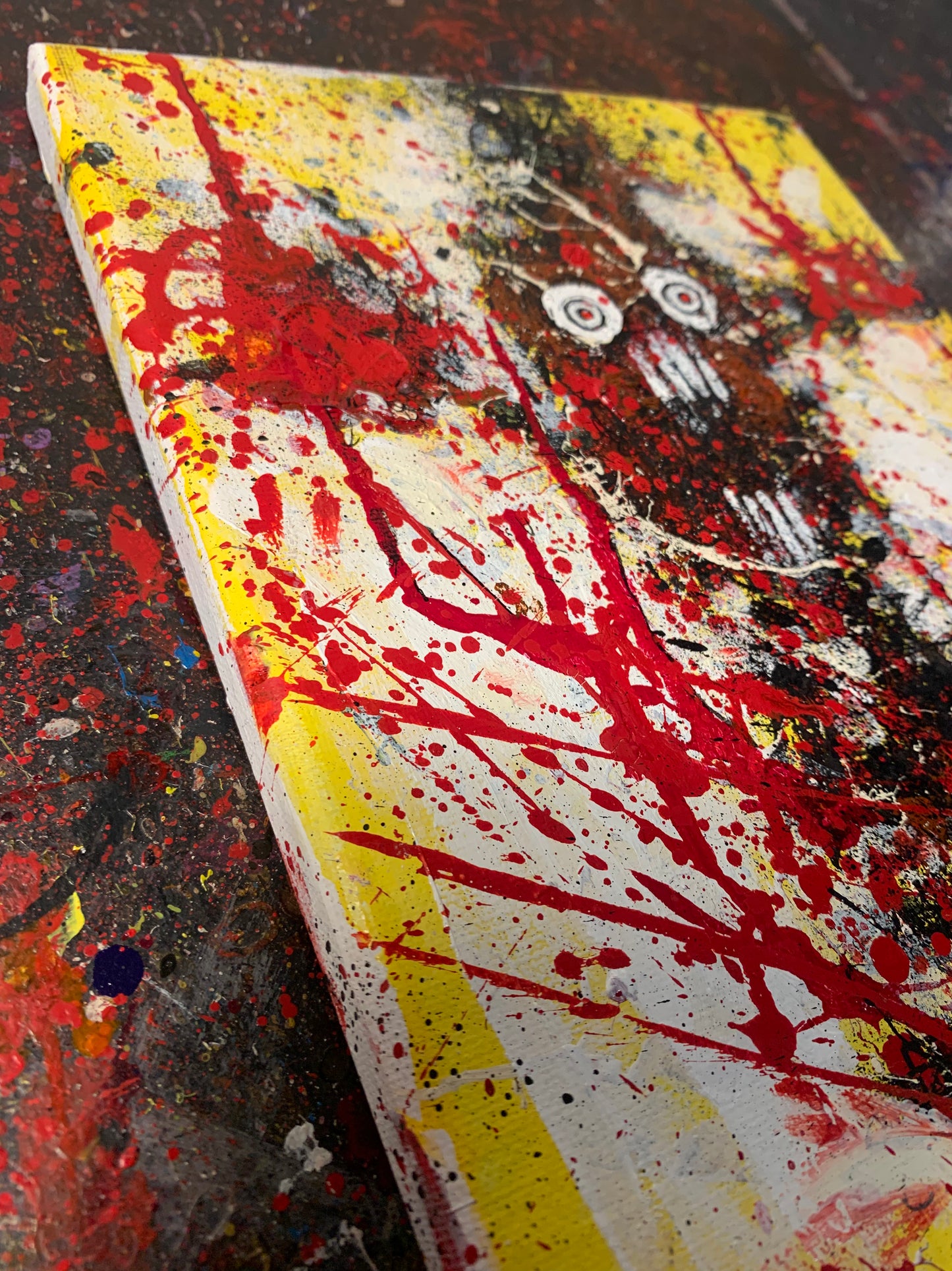 SHOCK, 8X10 CANVAS