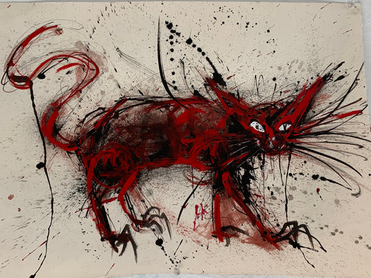 Cat, 22x15