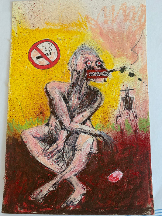 No smoking, Print