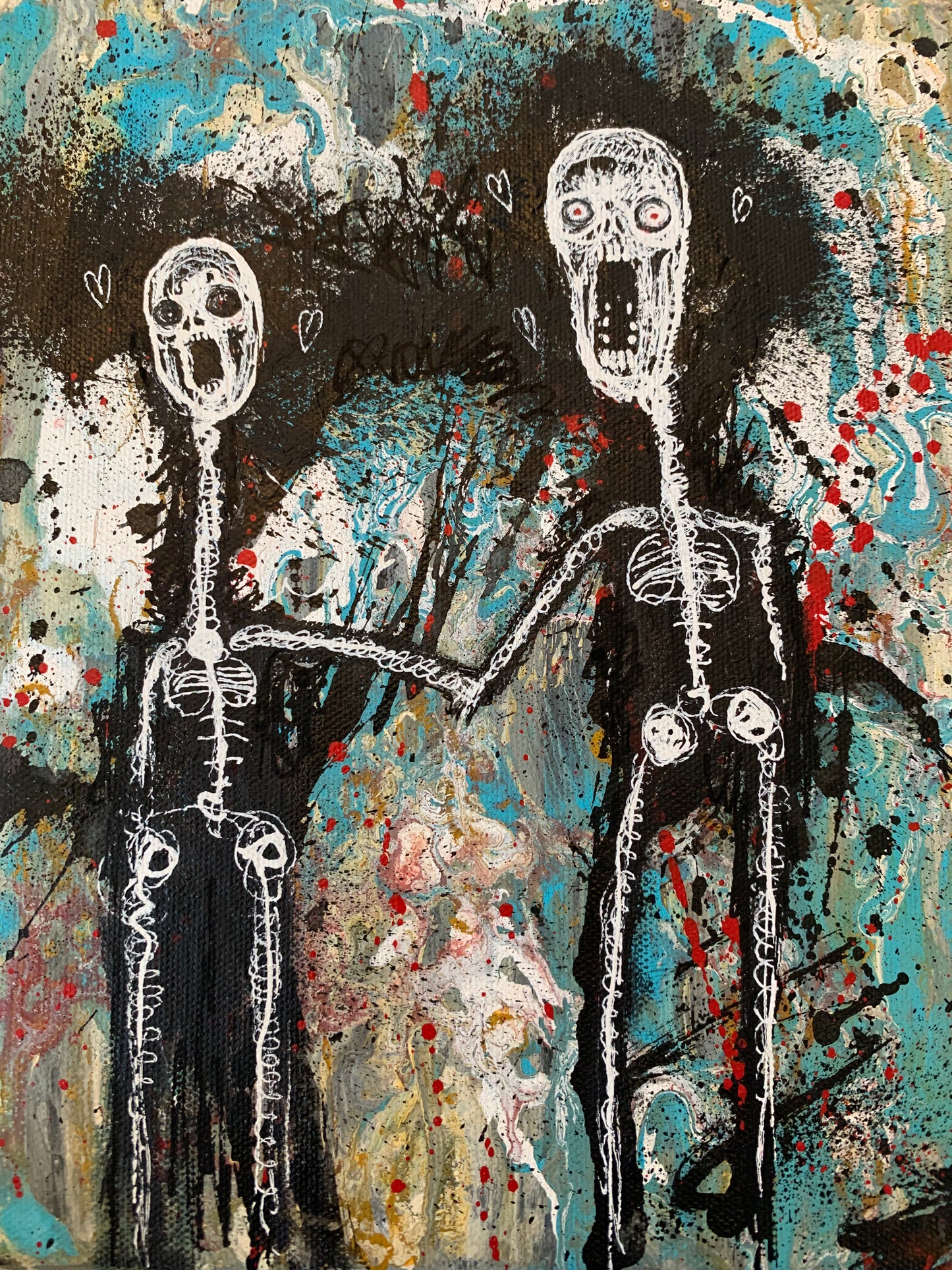 LOVERS i, canvas
