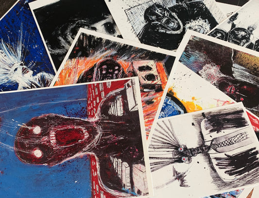 3- random print pack